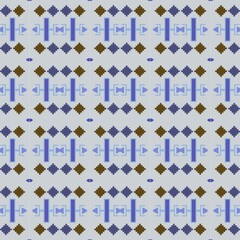 seamless background with multicolored repeating patterns.
3d illustration, 3d rendering.