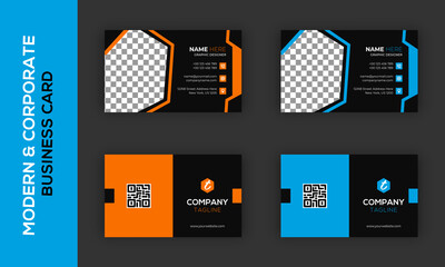 Business card template