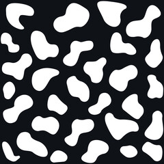 Black and white abstract vector background illustration