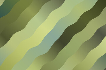 Yellow, green and light blue waves abstract background. Great illustration for your needs.