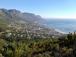 view from the top of capetown 