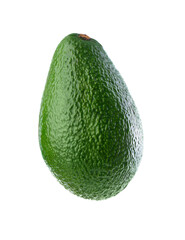 Fresh ripe perfect beautiful natural fruit avocado