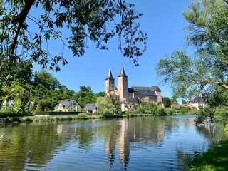 Fototapeta premium castle on the river