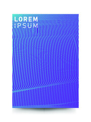 Vector modern trend color gradient cool minimal pattern background and cover design. Background pattern Background  texture, abstract geometric wave line . 