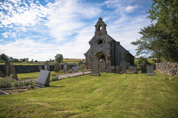 Little Longstone Chapel, Peak District National Park, Derbyshire, UK