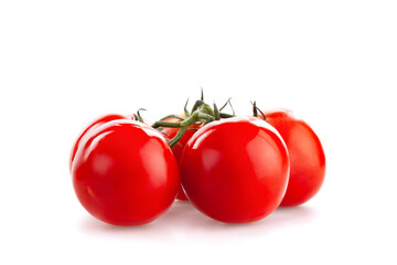 Fresh ripe perfect beautiful natural vegetable tomato