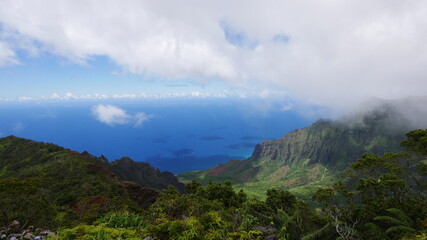 Kalalau Lookout is a Popular lookout point for picturesque panoramas over the Kalalau Valley & the Na Pali coast 7