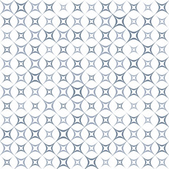 Modern Stylish Seamless Pattern with Monochrome Trellis. Repeating Geometric Grid for Simple Graphic Design