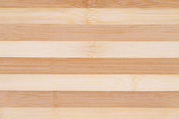 Fototapeta premium Abstract bamboo wooden texture background. Close up of cutting board