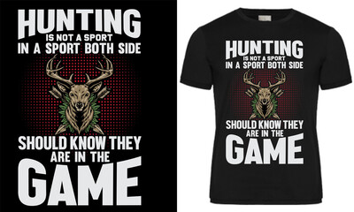 Hunting t shirt design