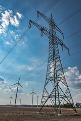 Hochspannungsleitungen