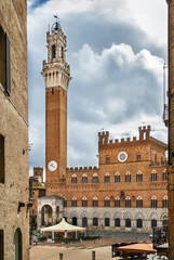 Fototapeta na wymiar Palazzo Publico, Siena, Italy