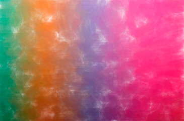 Abstract illustration of green, pink Watercolor with low coverage background