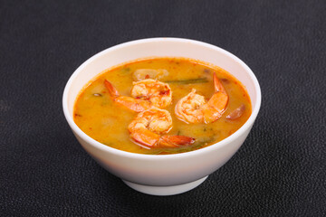 Famous Thai Tom Yam soup