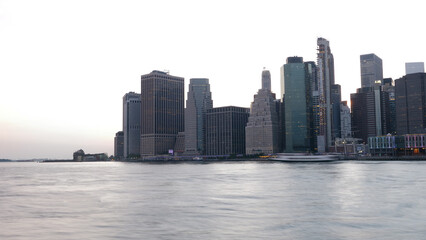 Fototapeta premium landscape of lower manhattan NYC 
