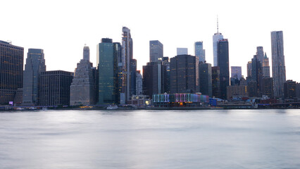 Obraz premium landscape of lower manhattan NYC 