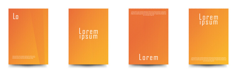 Vector modern trend color gradient cool minimal pattern background and cover design. Background pattern Background  texture, abstract geometric wave line . 