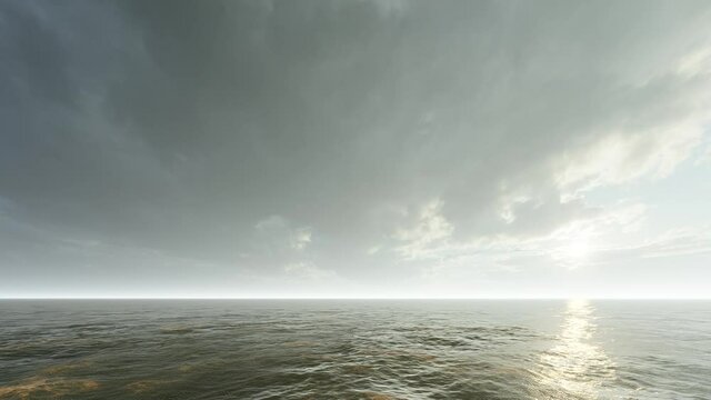 SKY BACKPLATE CLOUDY FOTTAGE 4K