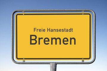 Ortstafel Freie Hansestadt Bremen (Symbolbild)
