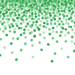 Falling Confetti Background - Colorful confetti falling on solid white background