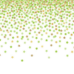 Falling Confetti Background - Colorful confetti falling on solid white background