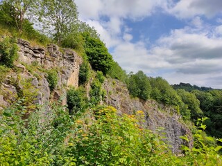 rock in the mountains
