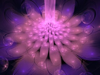 Imaginatory fractal background Image