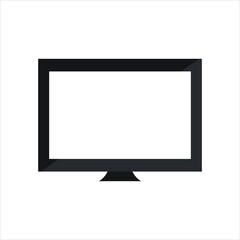 TV table line icon. TV and commode on white background. Home interior concept. Vector illustration can be used for topics like interior, living room - Vector