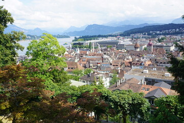 Fototapeta na wymiar Views of Switzerland