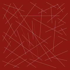 background with simple drawn lines. Vector illustration