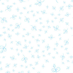 Drawing vector graphics with a floral pattern for design. Floral flower natural design. Graphics, sketch drawing.