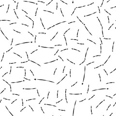 black and white graphic pattern and simple elements