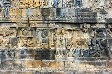 Borobudur, art, statue, temple, Jogjakarta, Jawa, Indonesia,