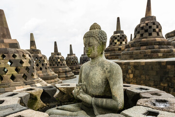 Borobudur, art, statue, temple, Jogjakarta, Jawa, Indonesia,