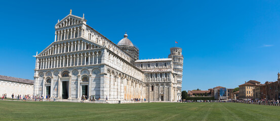 Fototapeta na wymiar Pisa Cathedral (Cattedrale Metropolitana Primaziale di Santa Maria Assunta; Duomo di Pisa in italian), Pisa, Tuscany, Italy