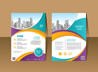 Vector Brochure modern design Layout template info graphic