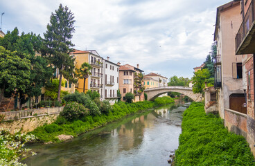 Ponte San Michele in Vicenza, Veneto, Italy