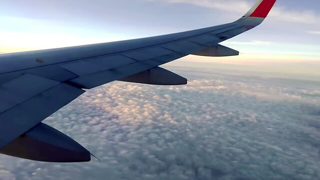 view from the plane