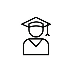 Student icon template