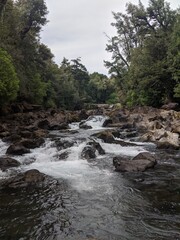 river in the mountains