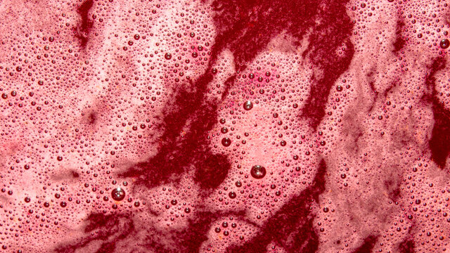 Beet juice with pulp.Background of beet juice.
