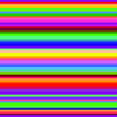 Seamless variable width horizontal stripes pattern. Colorful striped abstract vector background. Rainbow multicolored line art. Design for banner, poster, card, cover, party invitation, wallpaper