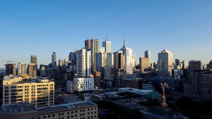 Fototapeta premium beautiful city view of Toronto