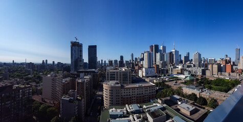 Fototapeta na wymiar beautiful city view of Toronto