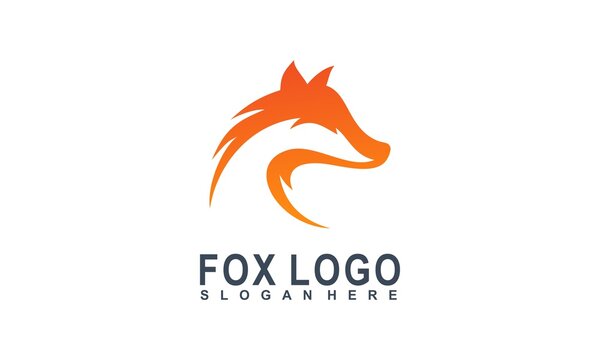 Color fox logo design awesome inspiration 