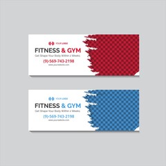 Fitness Gym Facebook Cover Template 