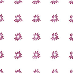 Floral design Seamless pink. Vector illustration repeat pattern