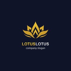 Lotus logo template vector icon