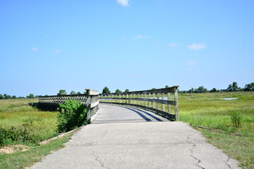 Wooden Bridge in Texas