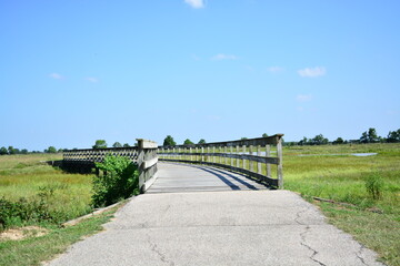 Wooden Bridge in Texas
